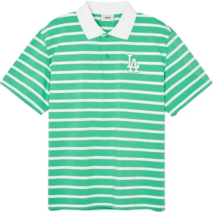MLB Los Angeles Dodgers Polo Shirt Women's Yellow Green