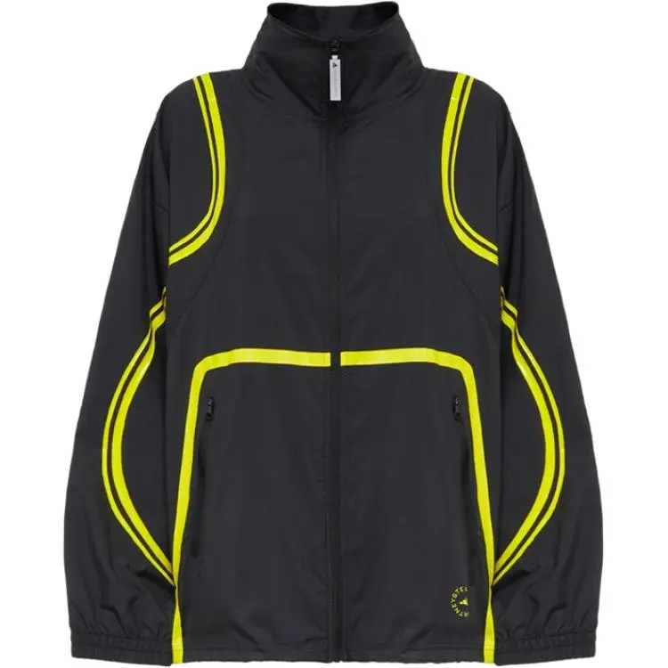 Adidas Jackets Women's Black Stand Collar Moderate