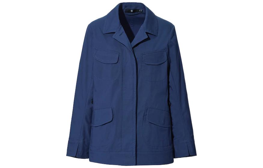 Женская куртка UNIQLO (голубая)