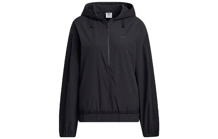 Adidas Originals Jackets Women's Black Hooded (Non-detachable) Moderate
