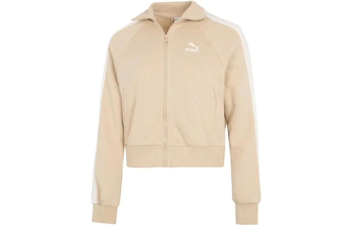 PUMA Jackets Women's Yellow Stand Collar Moderate Other