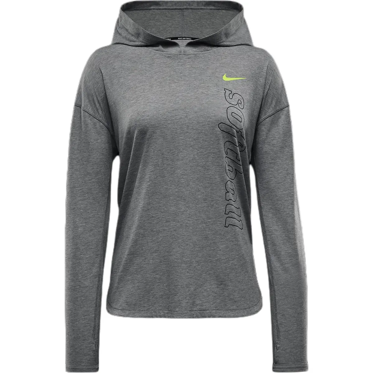 Nike Dri Fit Sweatshirt Women's Dark Gray