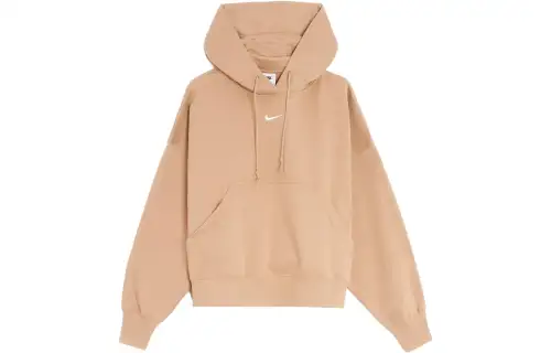 Nike Sweatshirts Women's Brown Hooded Moderate Other