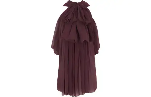 SAINT LAURENT Draped Sleeveless Blouse