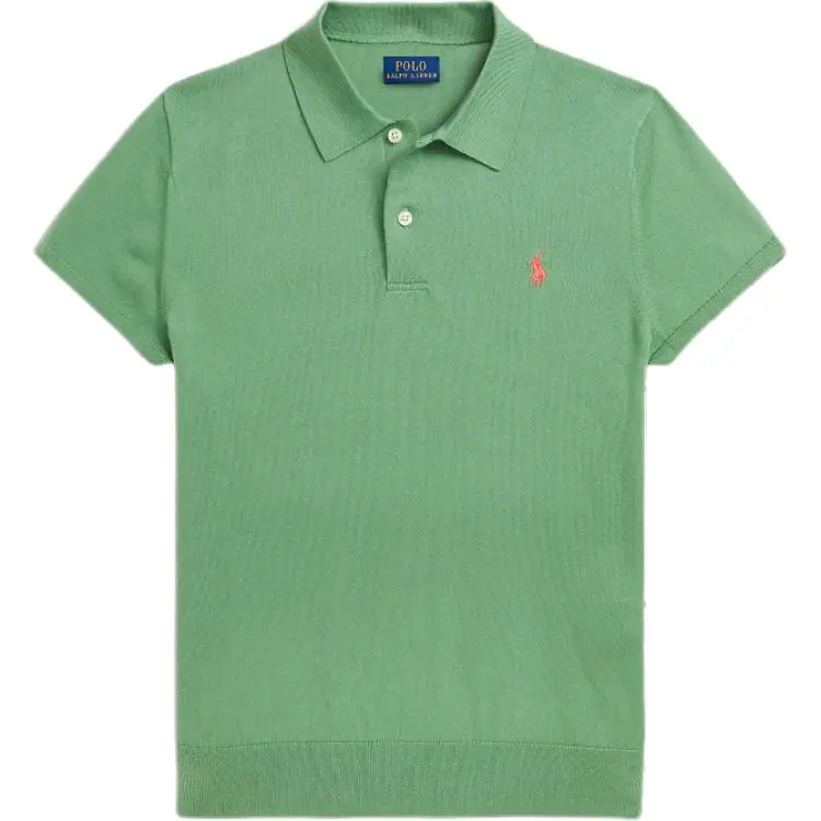 Polo Ralph Lauren SS24 Polo Shirt Women's Light Green