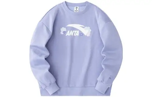 Anta Life Collection Sweatshirt Women's Poplar Catkin Purple