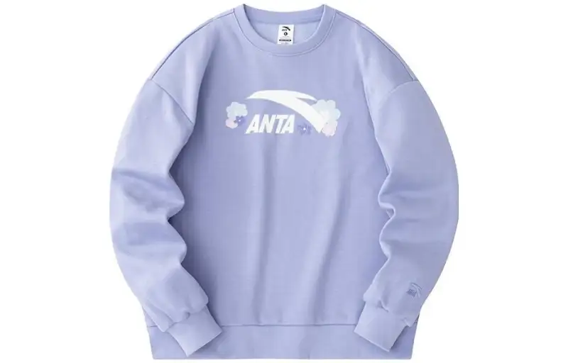 Anta Life Collection Sweatshirt Women's Poplar Catkin Purple
