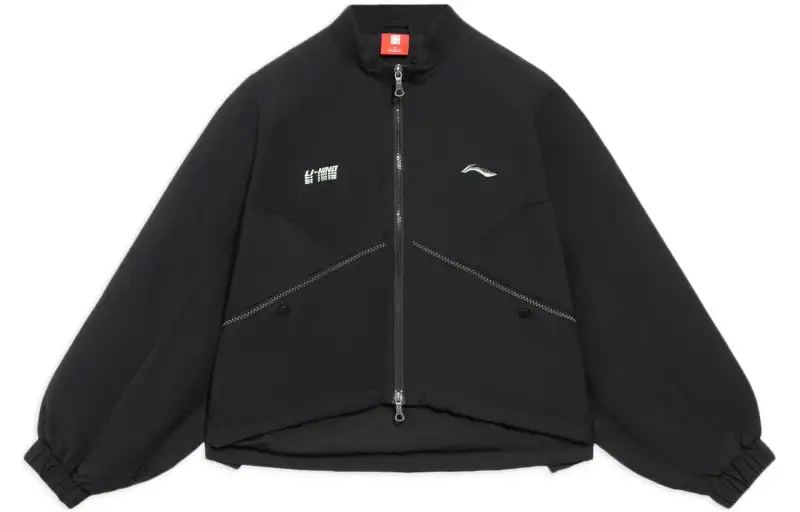 Li Ning Jackets Women's Black Stand Collar Moderate Other