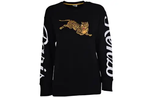 KENZO Sweatshirts Women's Black Crew Neck Moderate Other