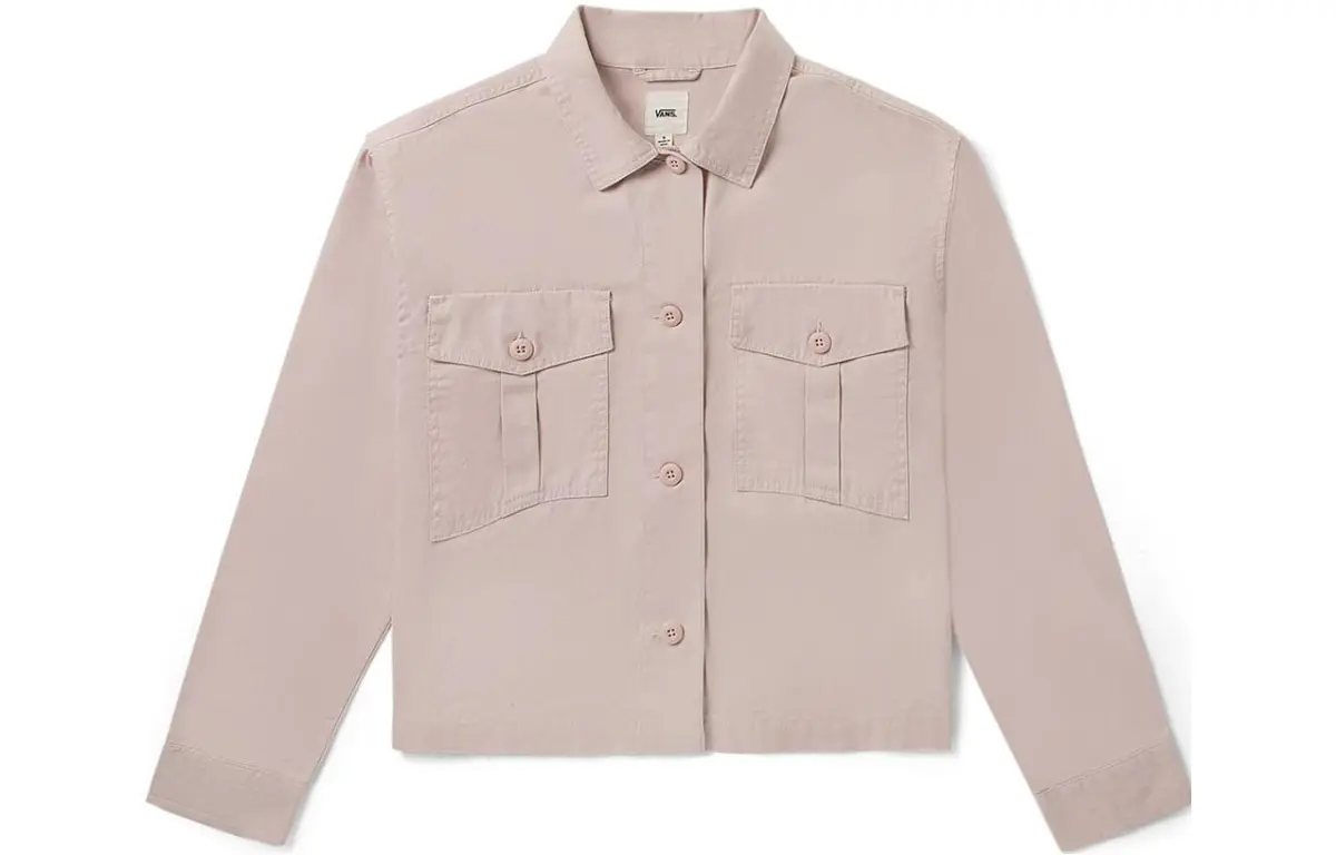 Vans Jackets Women's Pink Lapel Moderate