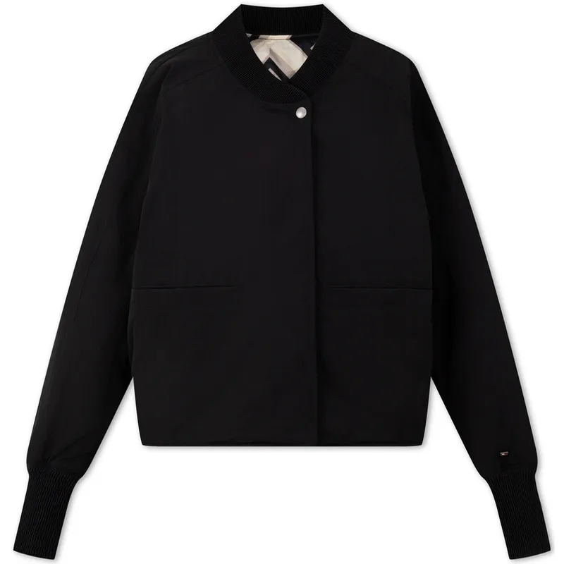 Tommy Hilfiger Jacket Women's Black/Black White