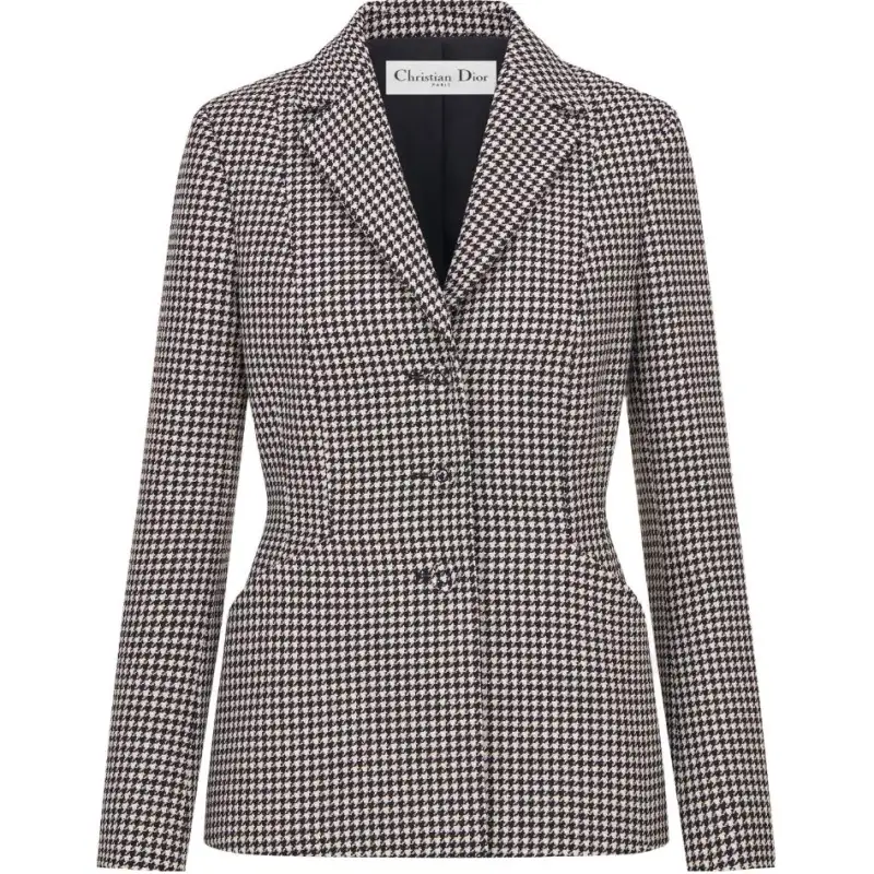 DIOR 30 Montaigne FW22 Jacket Women's Black White