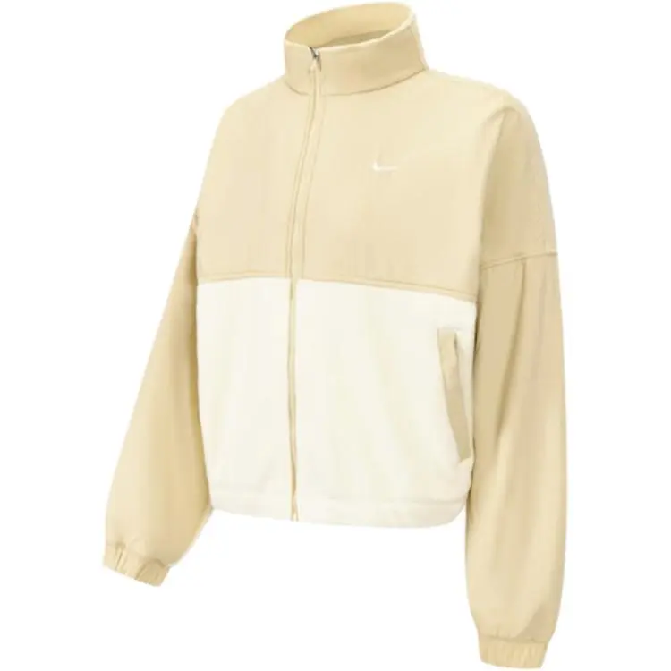 Nike AS W ONE TF FLC FZ NVTY GCE Jackets & Coats Women's Brown