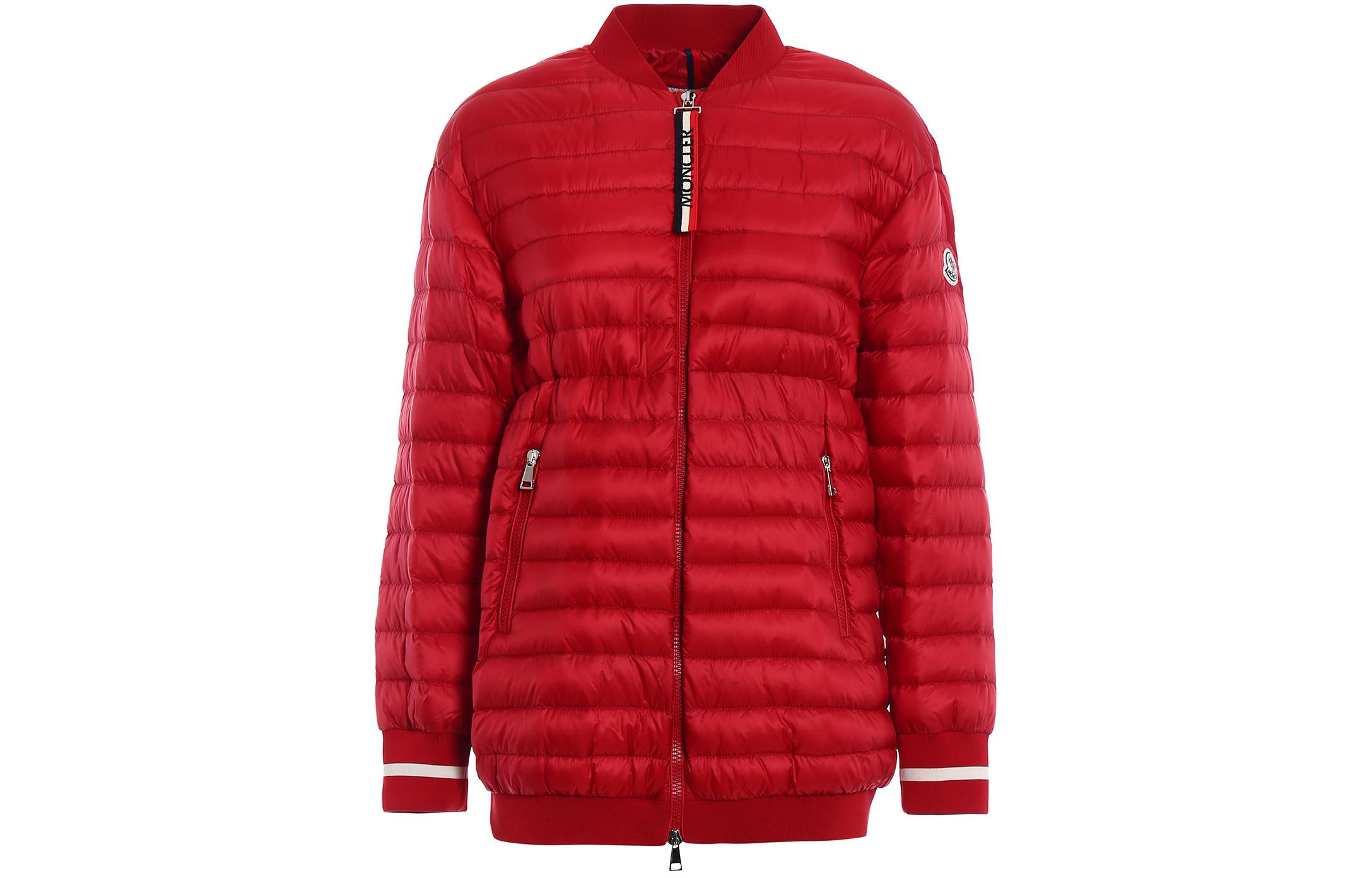 Женская куртка Moncler Charoite Down Jacket (красная)