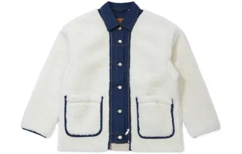 Levi's FW22 Velvet feel Coat Women's White