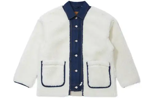 Levis FW22 Velvet feel Coat Women's White