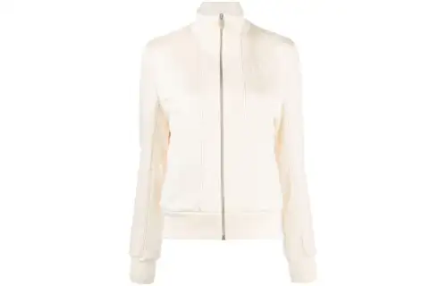 OFF-WHITE Logo-embroidered Zip-up Jacket