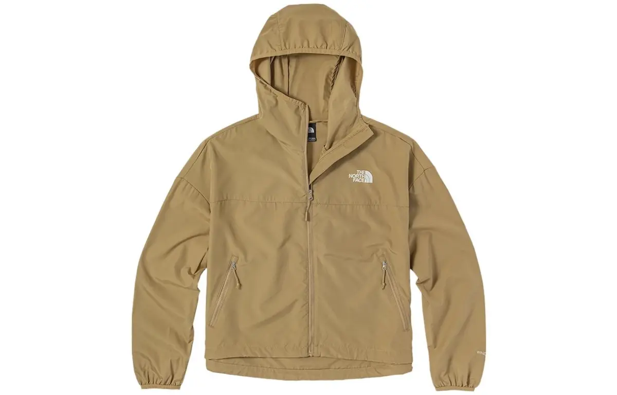 THE NORTH FACE Jackets Women's Khaki Hooded Moderate Other
