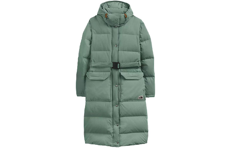 Женская куртка The North Face Logo (зеленая)