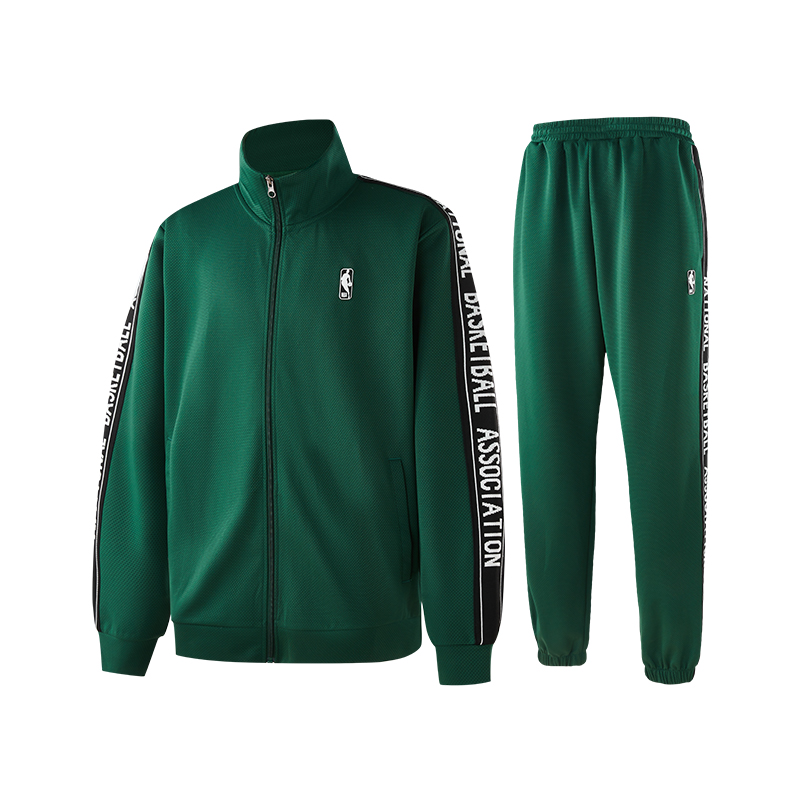 NBA Casual Sportswear Unisex Green Couple’s