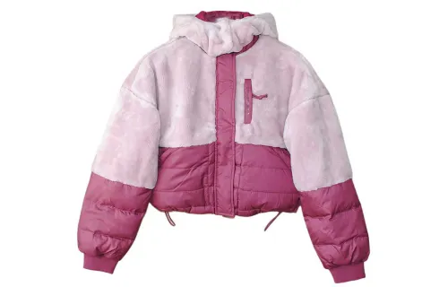 Converse Down Jacket Women's Pink Purple