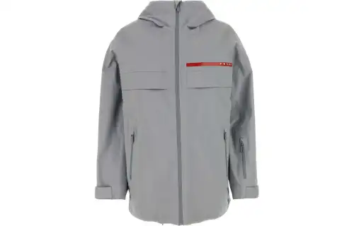 PRADA Jackets & Coats Women's Gray
