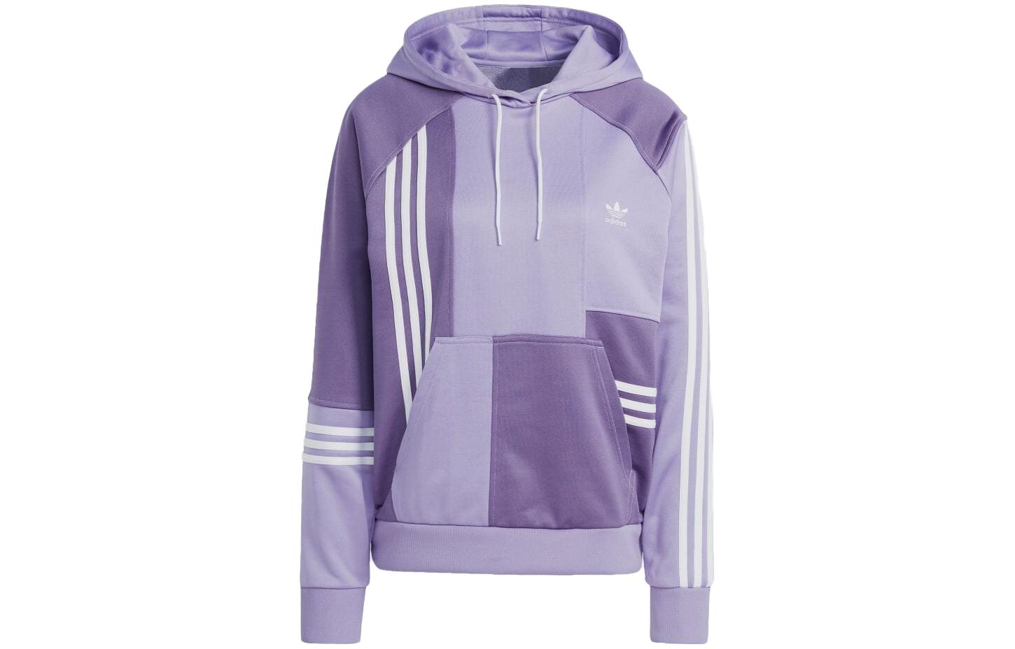 Adidas Originals Sweatshirts Women's Magic Lilac Hooded Moderate Regular