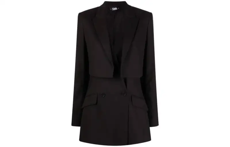 KARL LAGERFELD / Karl Lagerfeld Jeans Transformer Layered Blazer