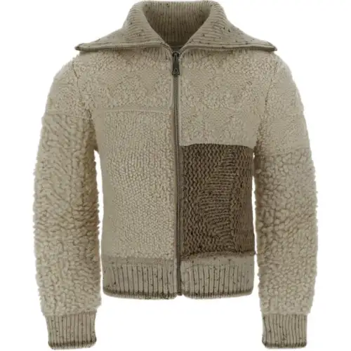 Bottega Veneta Jackets Women's Ecru Lapel Moderate