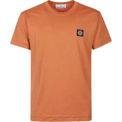 STONE ISLAND Compass Patch Crewneck T Shirt