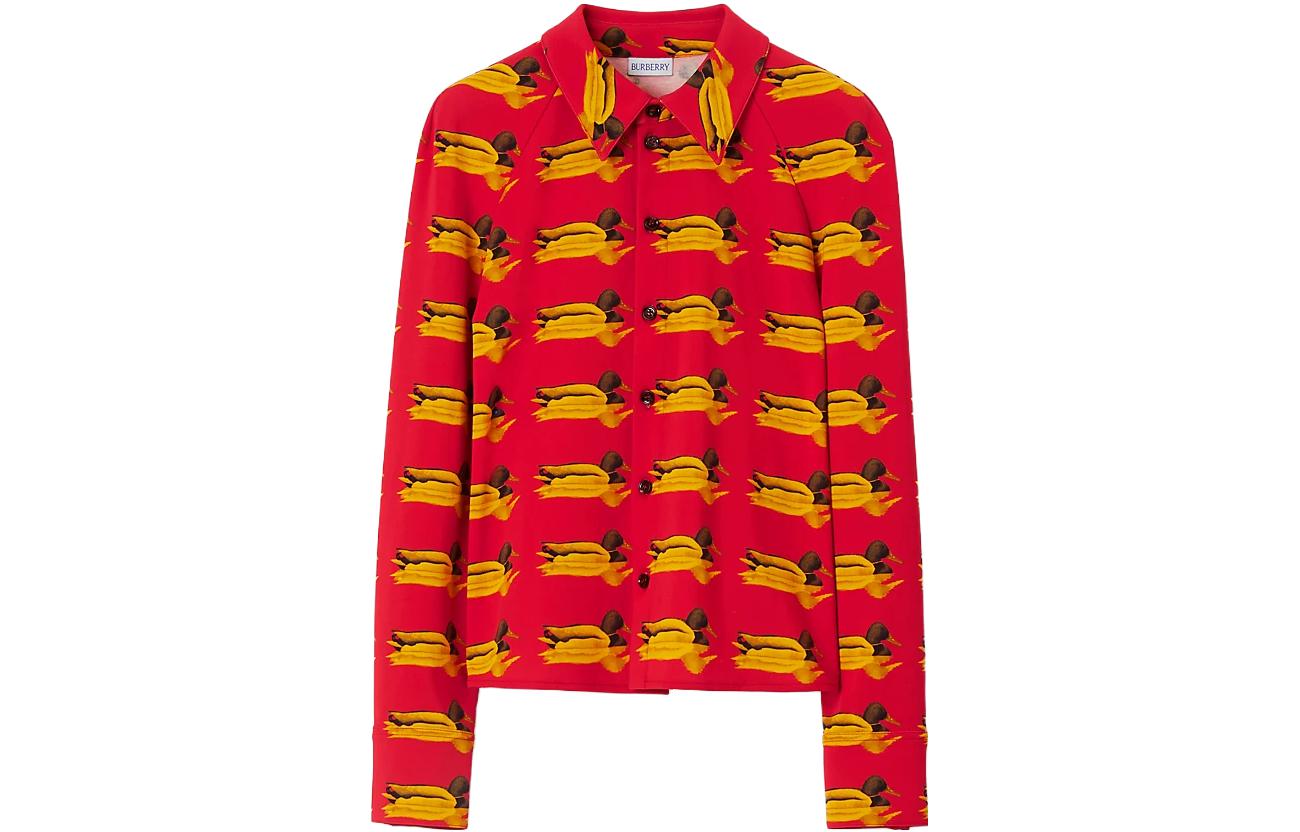 Женская рубашка Burberry (разноцветная)
