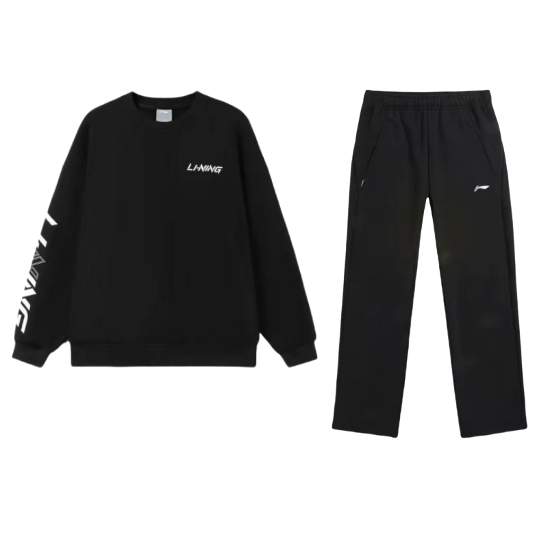 Li Ning Sports Life Collection Casual Sportswear Men’s Black