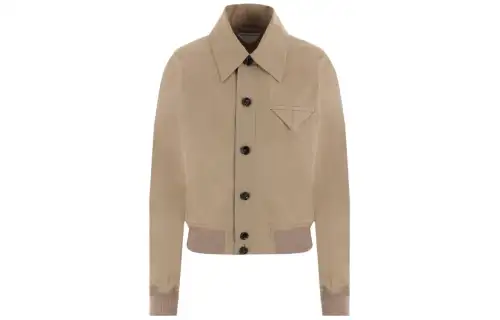 Bottega Veneta Collared Button Up Jacket