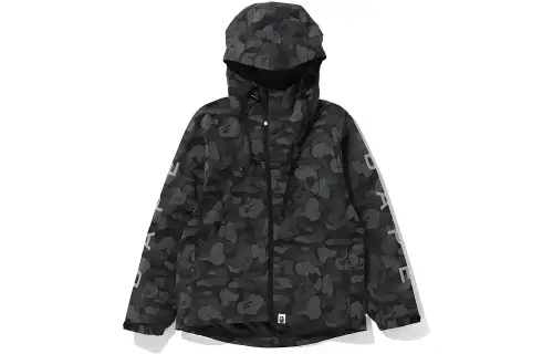 A BATHING APE Jackets Women's Black BKX Hooded Moderate Other
