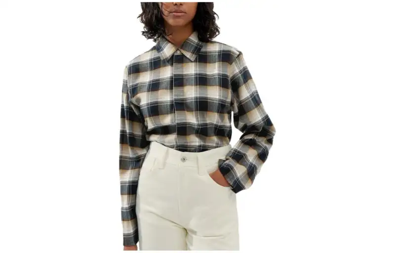 UNIQLO Shirt Women's Dark Beige