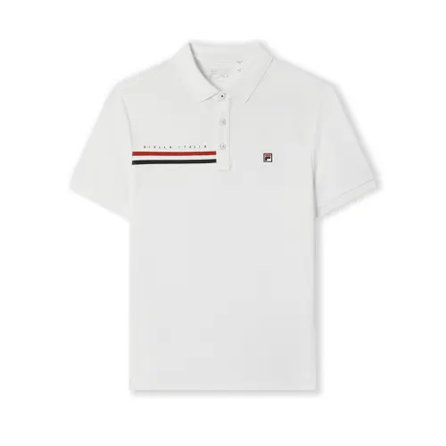 FILA Polo Shirt Men's Standard White
