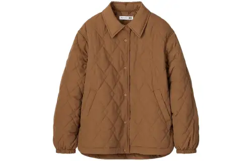 UNIQLO Jackets Women's Umber Lapel Moderate Straight Fit