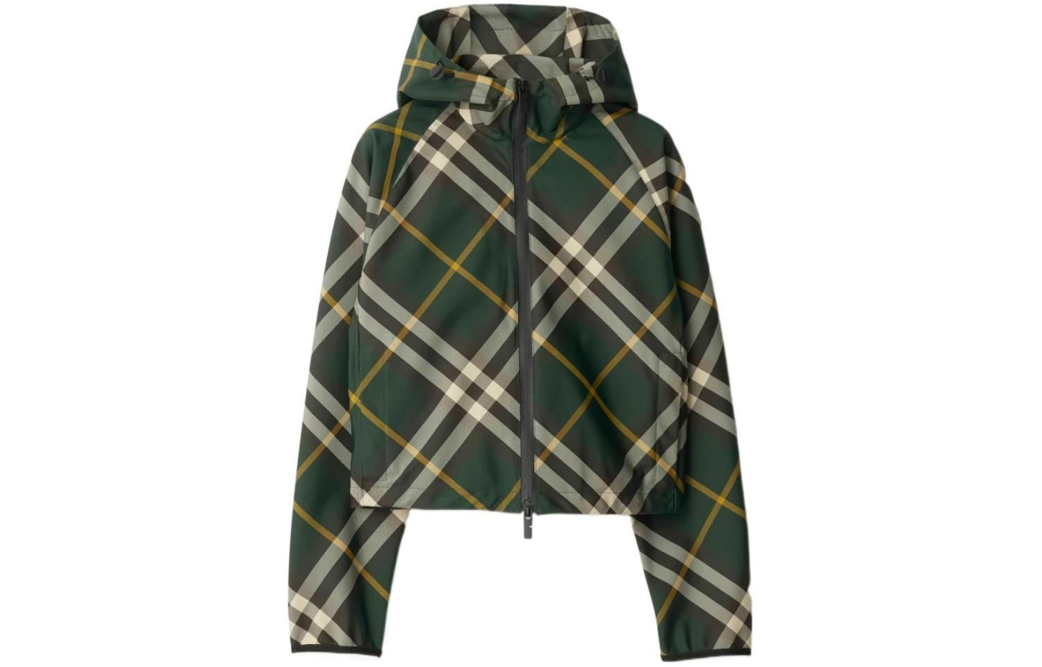 Женская куртка Burberry (зеленая)