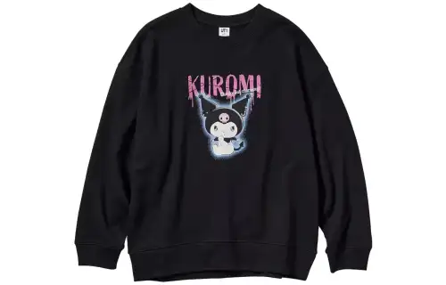 UNIQLO x Sanrio Sweatshirt Women's Black