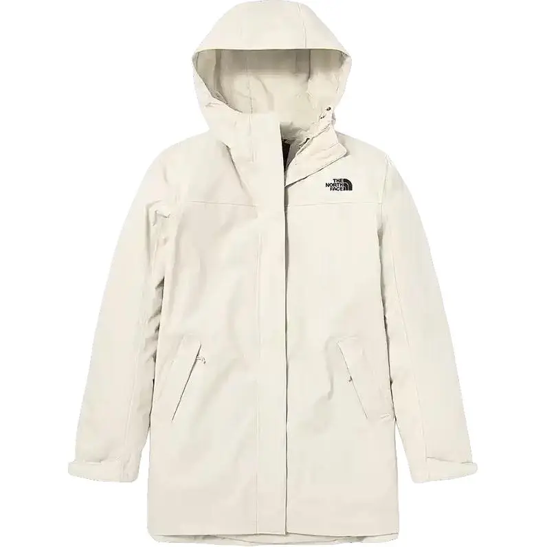 THE NORTH FACE Jackets Women's White Hooded Moderate Other