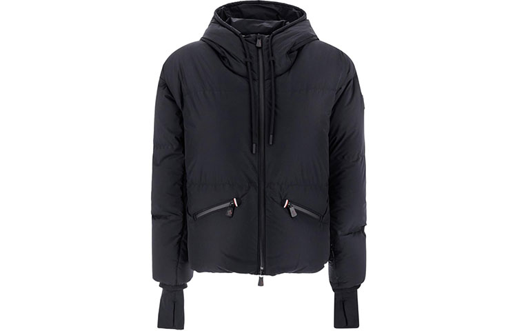 Женские куртка Moncler Moncler logo (черный)