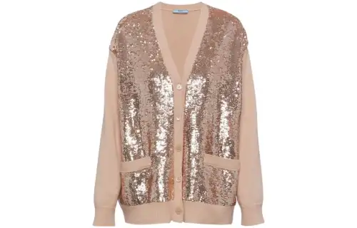 PRADA Sequin embellished Cardigan