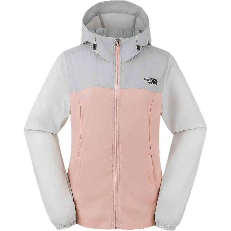 THE NORTH FACE Urban Exploration Jacket Women's Gray Pink Multicolor