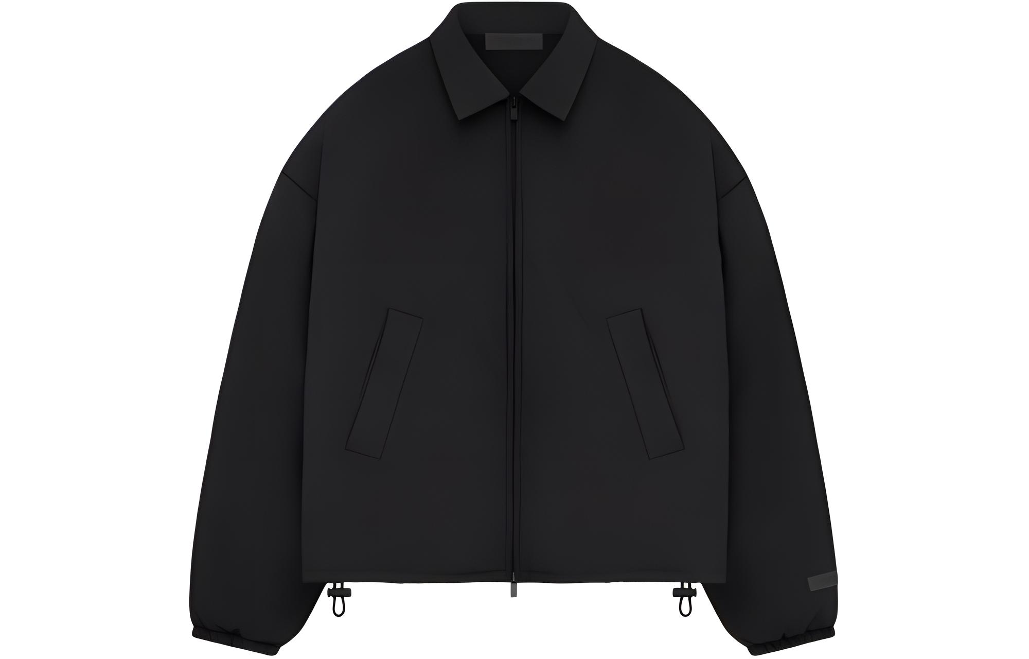 Женская куртка Fear of God Essentials SS24 drop2 (черная)