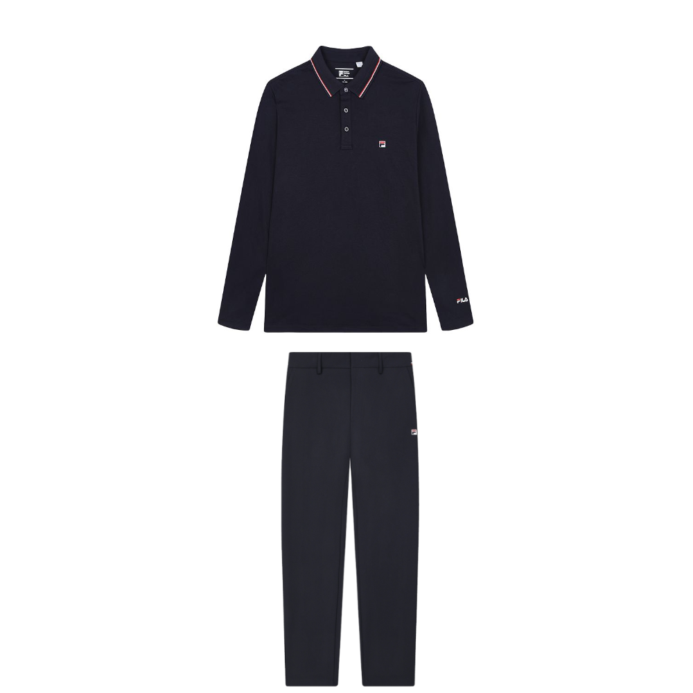 FILA Modern FW24 Casual Sportswear Men's Legend Blue