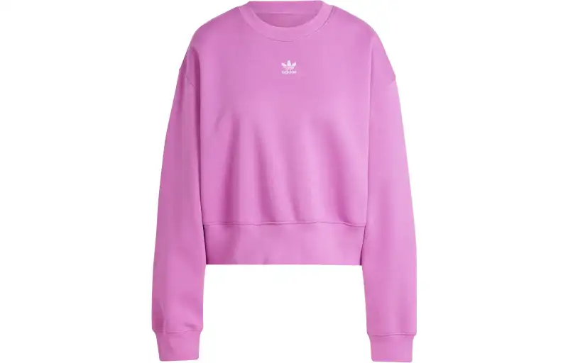 Adidas Originals Essential Adicolor Essentials Crew Sweatshirt Women's Half Pulse Light Purple