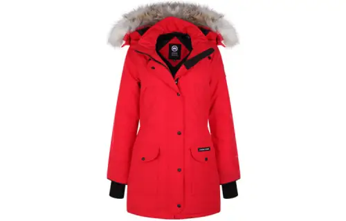 Canada Goose Women's Trillium Parka Heritage Jacket Classic Fit Red