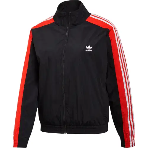 Adidas Originals WINDBREAKER Jacket Women's Black Red
