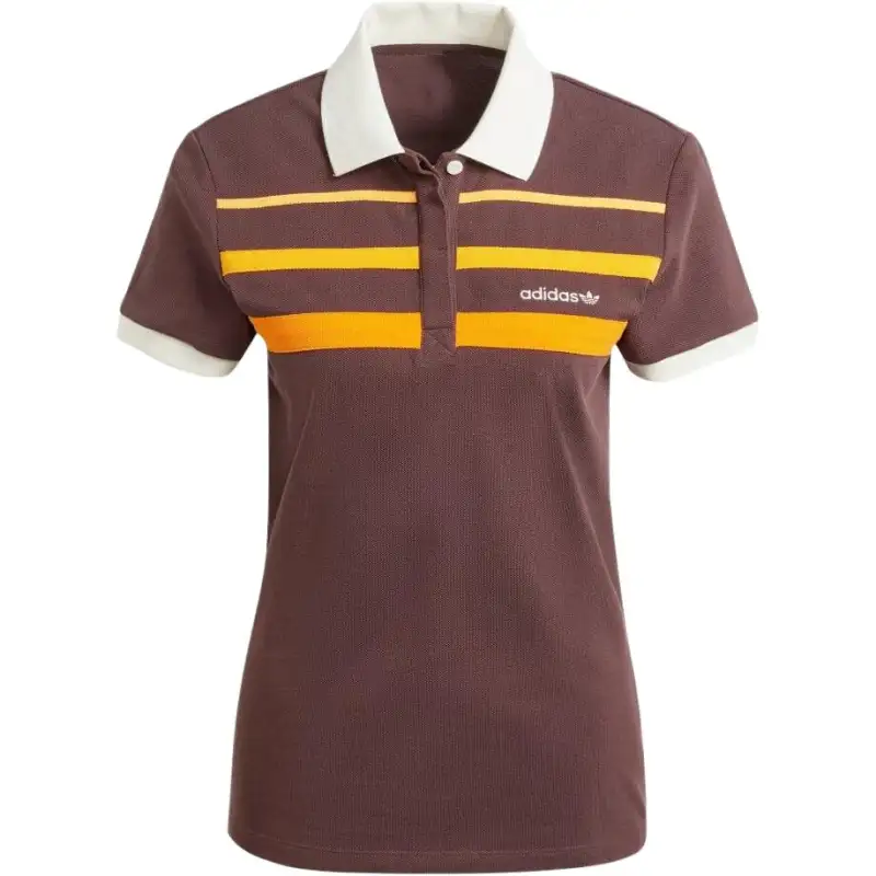 Adidas Originals '80s Logo-embroidered Polo Top