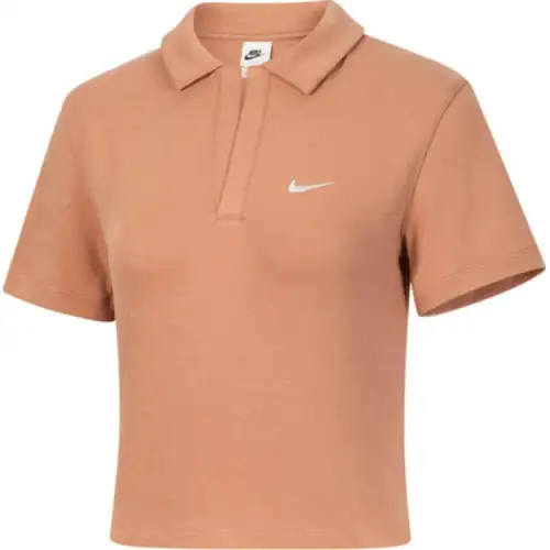 Nike Polo Shirts Women's Orange Moderate Straight Fit